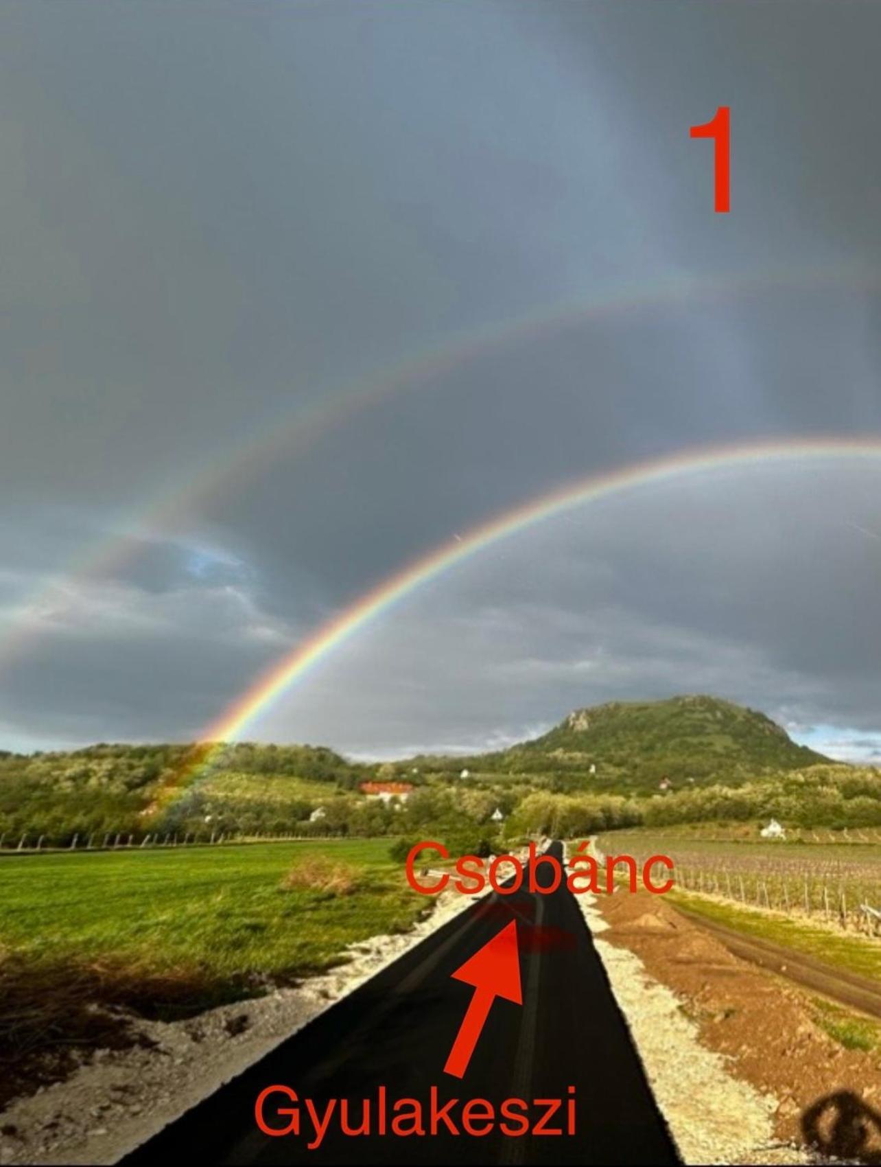 Csobánc Szerelem-Nemzeti Park-Önalló Ház Gyulakeszi Exterior foto